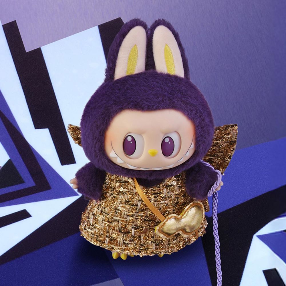 LABUBU × PRONOUNCE - WINGS OF FORTUNE Vinyl Plush Hanging Card-Copy