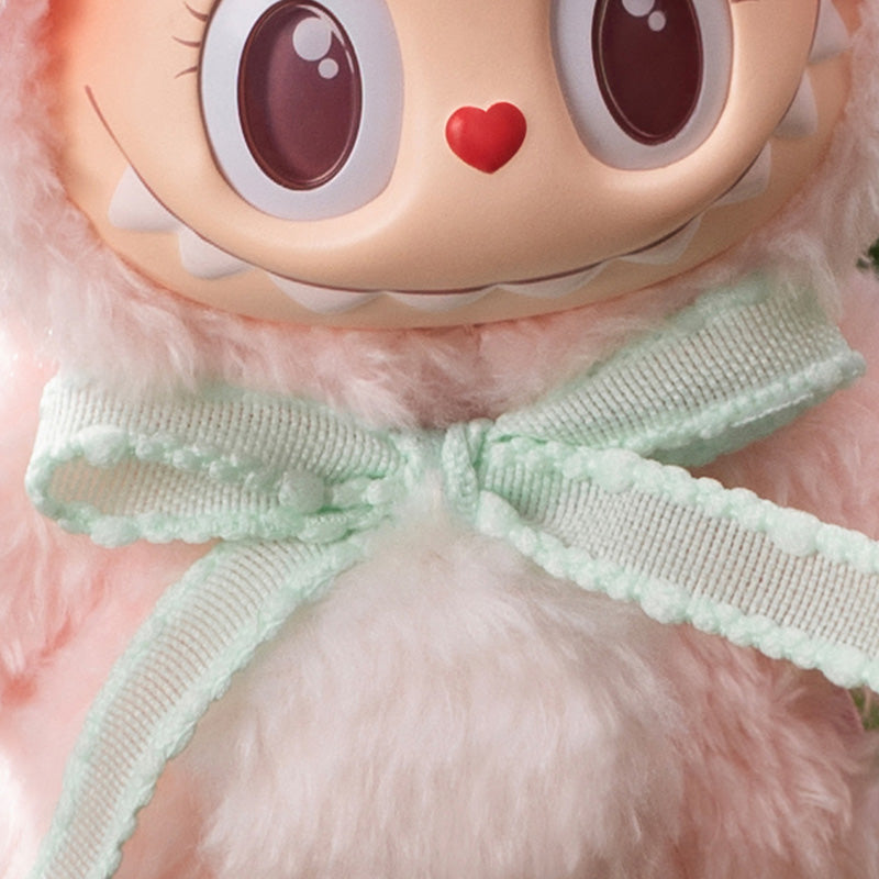 Pop Mart Labubu Mokoko Close to Sweet Vinyl Plush Pendant