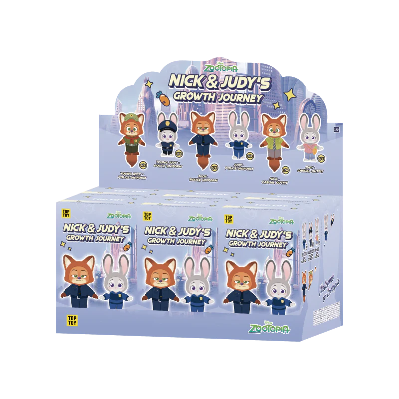 TOPTOY x NICK & JUDY'S Growth Journey Series Plush Blind Box