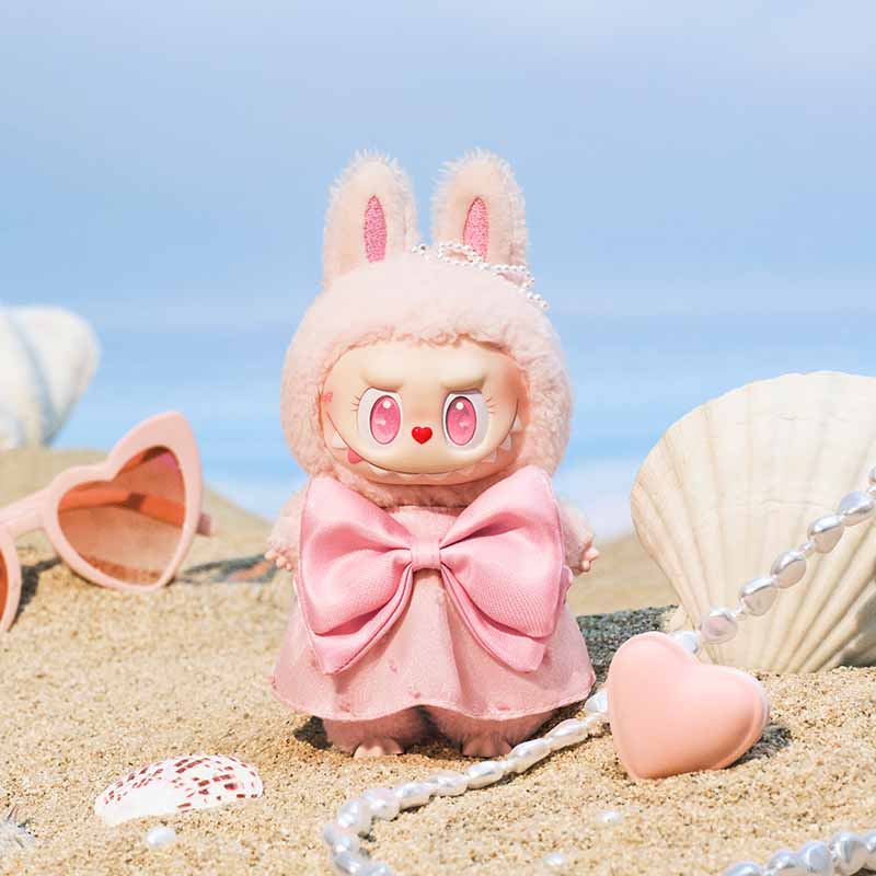 Pop Mart Labubu The Monsters Mokoko Jumping into Summer Series (Pop Land Exclusive) Vinyl Plush Pendant