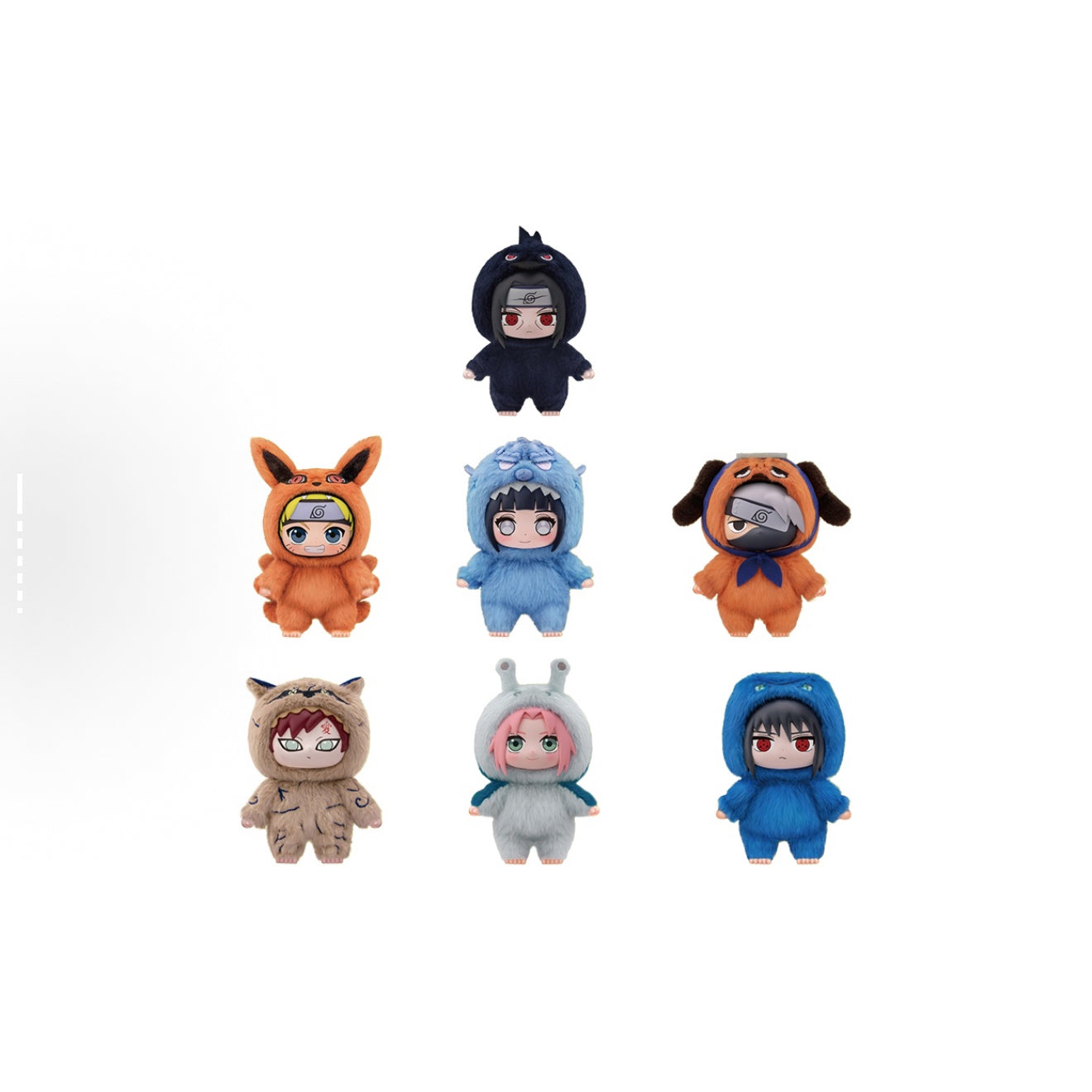 TOP TOY Eaki Naruto The Vinyl Q-Version Series Plush Toys