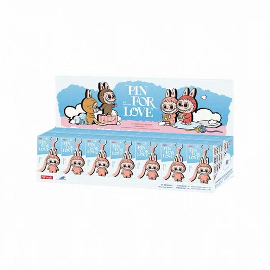 THE MONSTERS Pin for Love Series-Vinyl Plush Pendant Blind Box (N-Z)