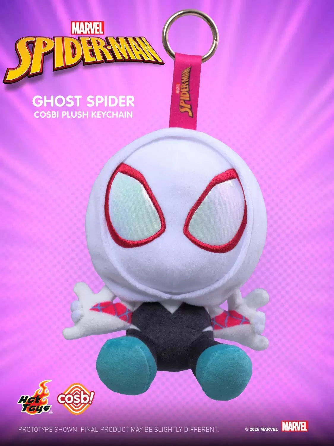 HOT TOYS X Spider-Man Cosbi Plush Keychain NEW SEALED Blind Box