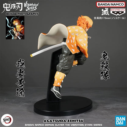 Demon Slayer: Kimetsu No Yaiba Vibration Stars Zenitsu Agatsuma keräily PVC figuuri