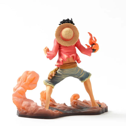 Banpresto One Piece Dxf Brotherhood II -figuuri, anime-tuotteiden palkinto, Luffy, Sabo, Ace, kaikki 3 -setti