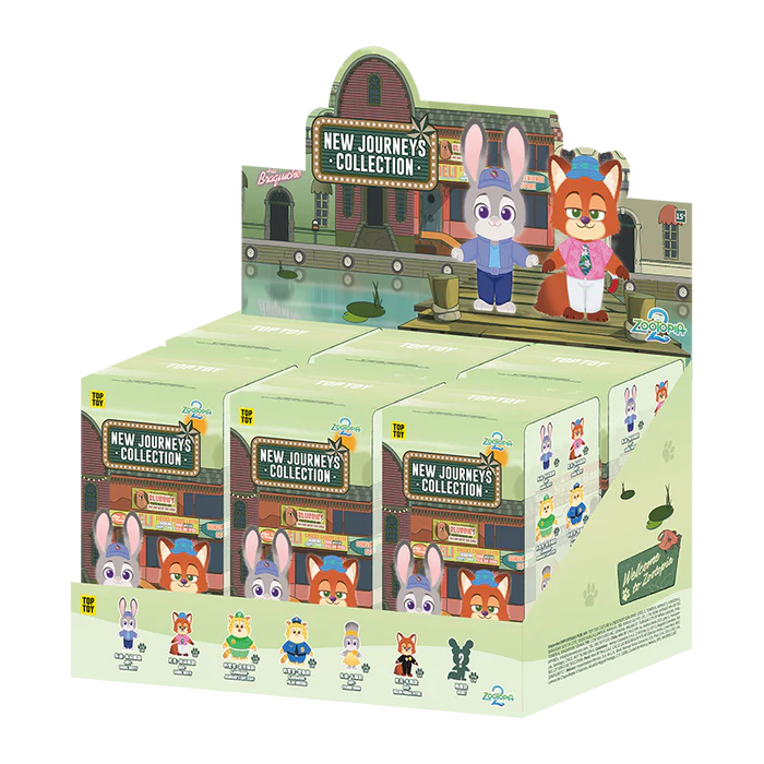 TOPTOY Zootopia 2 New Journey Series Vinyl Plush Blind Box Cute Figure Bag Pendant Dolls Mystery Box Collect Toys Birthday Gift
