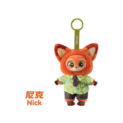 Miniso Zootopia Vinyl Cute Cartoon Character Vinyl Plush Surprise Pendant Toy Trendy Toys Birthday Christmas Gift
