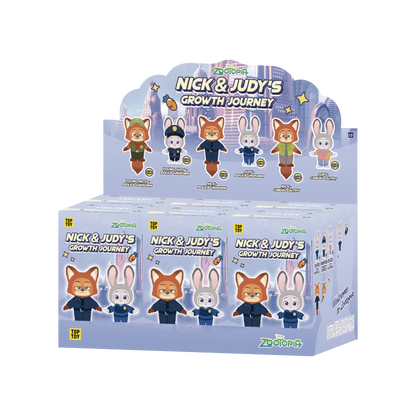 TOPTOY x NICK & JUDY'S Growth Journey Series Plush Blind Box