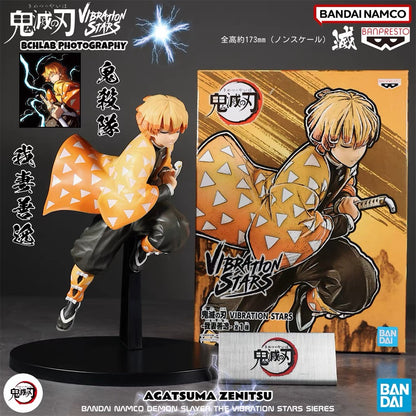 Demon Slayer: Kimetsu No Yaiba Vibration Stars Zenitsu Agatsuma keräily PVC figuuri