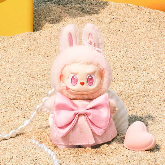 Pop Mart Labubu The Monsters Mokoko Jumping into Summer Series (Pop Landin yksinoikeus) vinyylipehmoinen riipus