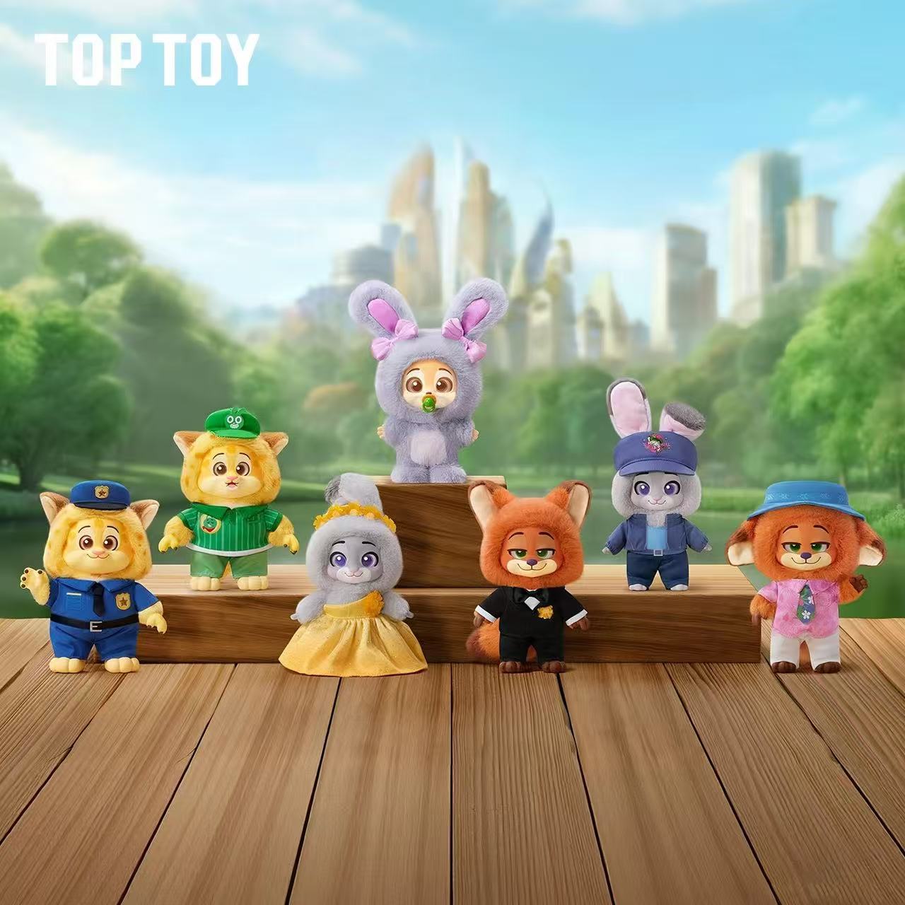 TOPTOY Zootopia 2 New Journey Series Vinyl Plush Blind Box Cute Figure Bag Pendant Dolls Mystery Box Collect Toys Birthday Gift