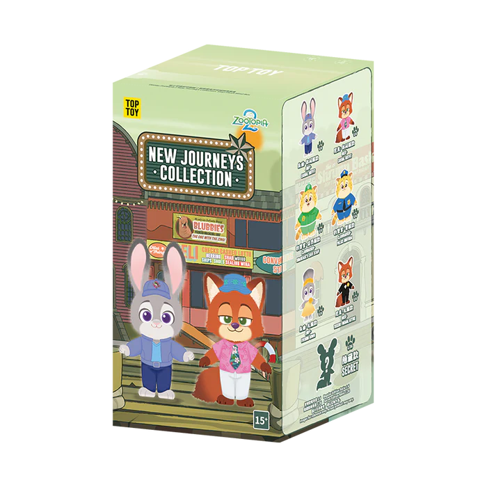 TOPTOY Zootopia 2 New Journey Series Vinyl Plush Blind Box Cute Figure Bag Pendant Dolls Mystery Box Collect Toys Birthday Gift