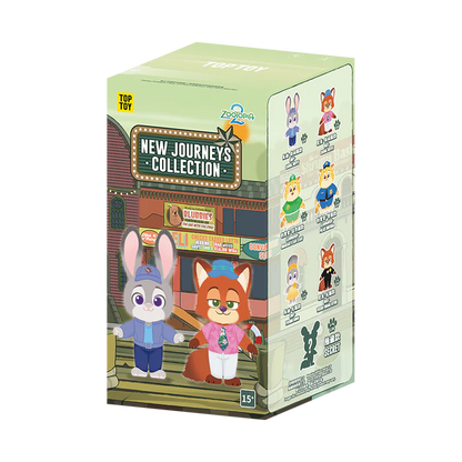 TOPTOY Zootopia 2 New Journey Series Vinyl Plush Blind Box Cute Figure Bag Pendant Dolls Mystery Box Collect Toys Birthday Gift