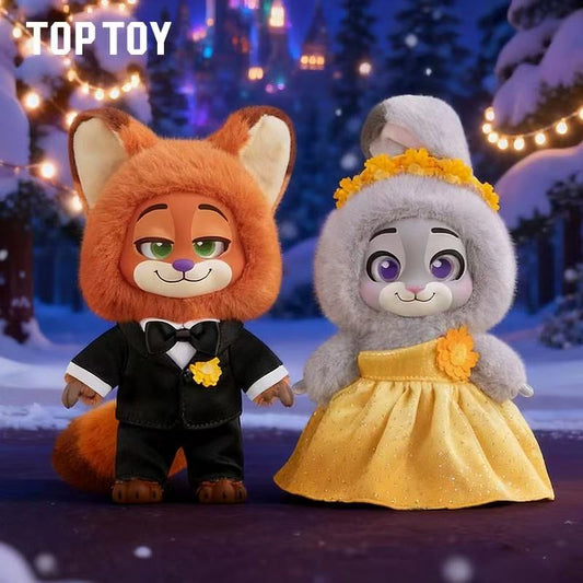TOPTOY Zootopia 2 New Journey Series Vinyl Plush Blind Box Cute Figure Bag Pendant Dolls Mystery Box Collect Toys Birthday Gift