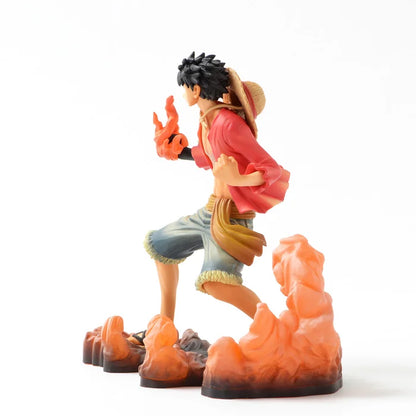 Banpresto One Piece Dxf Brotherhood II -figuuri, anime-tuotteiden palkinto, Luffy, Sabo, Ace, kaikki 3 -setti