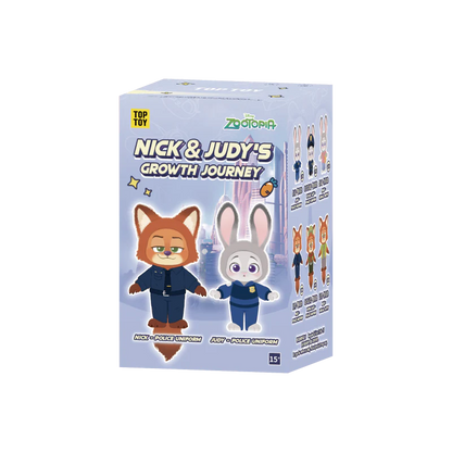 TOPTOY x NICK & JUDY'S Growth Journey Series Plush Blind Box