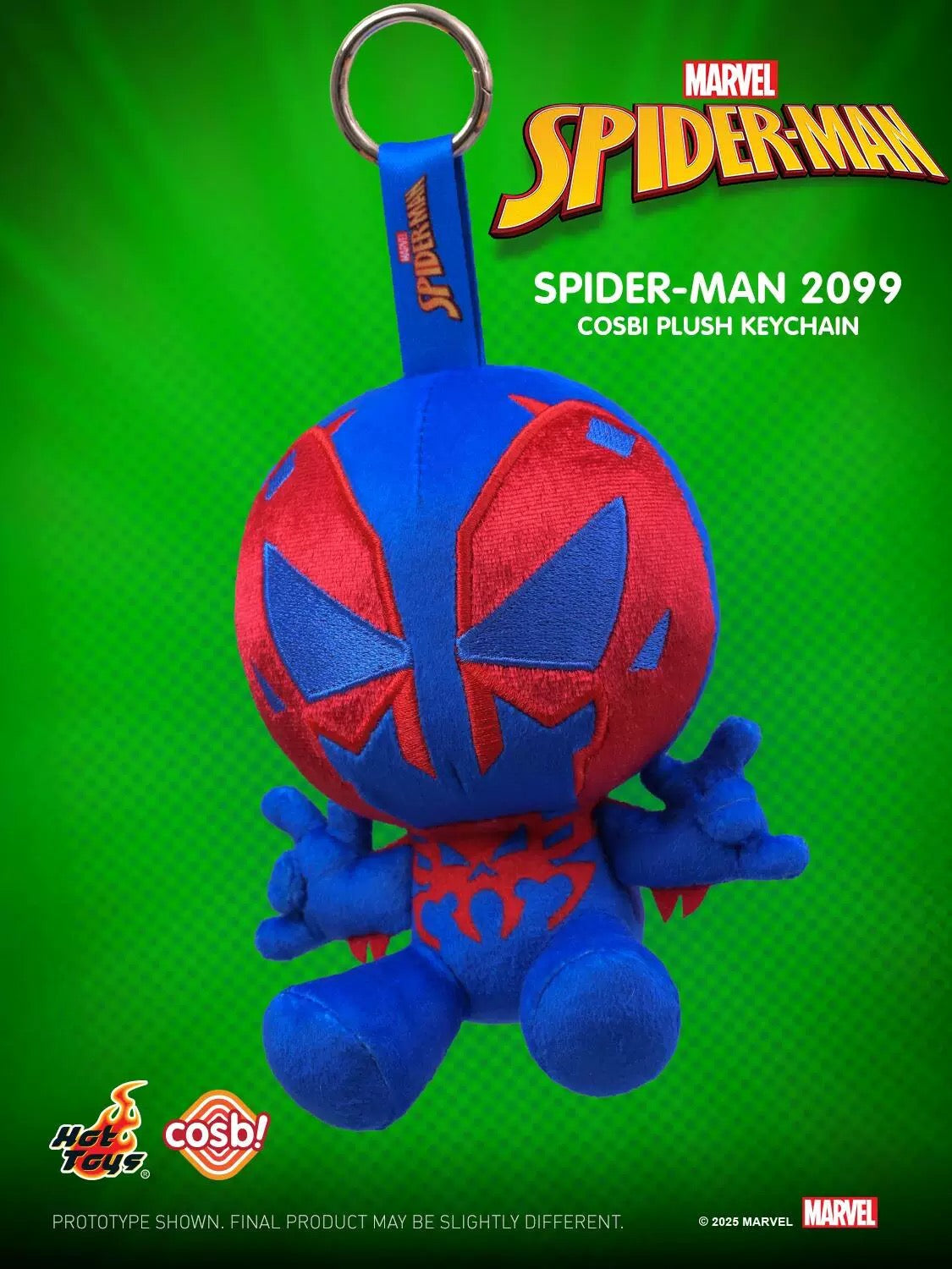 HOT TOYS X Spider-Man Cosbi Plush Keychain NEW SEALED Blind Box