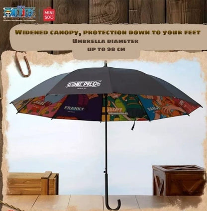 MINISO ONE PIECE UNISEX LONG HANDLE UMBRELLA SUN RAIN PROTECTION D05