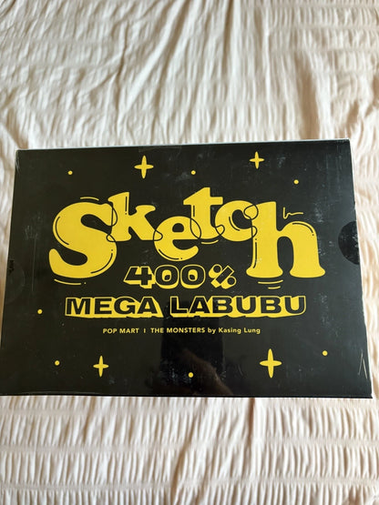 Pop Mart MONSTERS MEGA LABUBU 400% Sketch