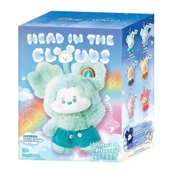 MINISO - Disney Mikki Hiiri pilvissä vinyylipehmoriipusMysteerinen sokea laatikko