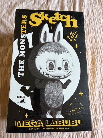 Pop Mart MONSTERS MEGA LABUBU 400% Sketch